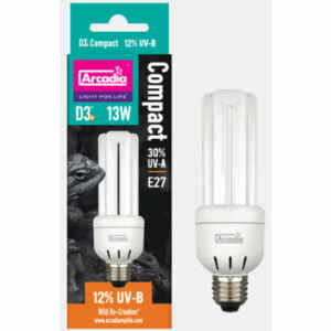 Arcadia D3+ Compact Lamp 12% Uvb 13 Watt