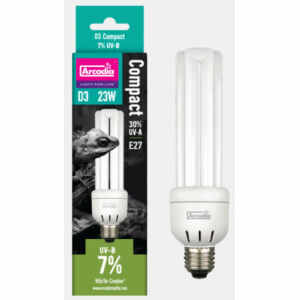 Arcadia D3 Compact Lamp 7% Uvb 23 Watt