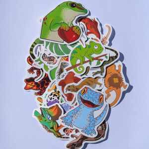 Stickers "Hagedis1"